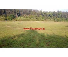 2 acre plain land for sale , 48 km from Chikkamgaluru city
