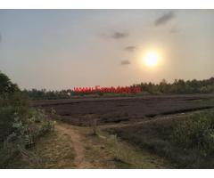 30 acre agricultural land for sale. Near to beach, at Honnavara
