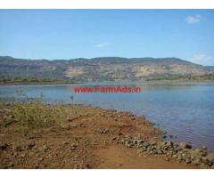 1 acre Dam touch agriculture land for sale near Lonavala
