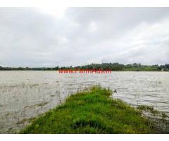 1 Acre 10 Guntas Lake Side Farm Land for sal at Jayapura, Mysore
