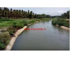 2 Acres 21 gunta canal attached  farm land for sale at Srirangapatna