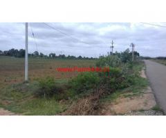 4 acres plain agricultural land available for sale at Lepakshi