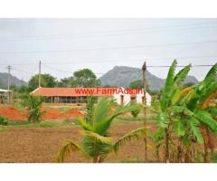 7.16 acres agriculture farm land with Farm house sale near Madhugiri