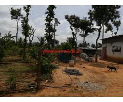 1.5 acre farm land for sale near Kanakapura on Sangama road