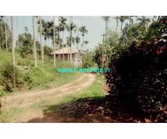 Low cost 4.50 Cent Farm land with Farm house for Sale in Kambalakkad