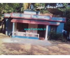 1.5 acre agriculture land for sale with 4 bhk house darbe sumbramanya road