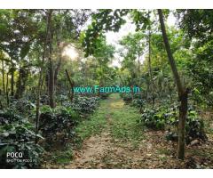 5 Acres Coffee estate for lease-rent Harehosur, shanivarsante, somvarapete