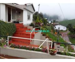 Fully Furnished Farm Villa for Sale in Ooty Town