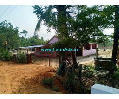 10 Acres Farm Land with Farm House for Sale in Thirthahalli