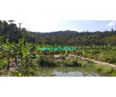 3.25 Acre Farm land with house for Sale near Mananthavady