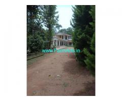 6 bhk big bunglow for sale near to Madikeri, 1 Acre Estate, Murnad Rd
