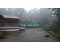 2 acre well maintained coffee estate with homestay for sale