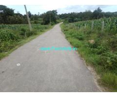 4 acre agriculture land for sale In between alur and Ballupete