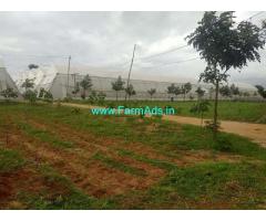 5.30 Farm Land with Maintained Poly House for Sale near Manda