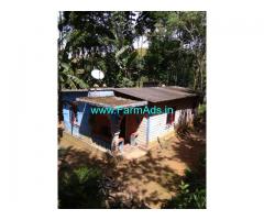 One acre land with house for sale at Attappady - Palakkad. Kerala