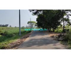 2 acre farm land for sale at Maddur. 2.5 km from blore mysore highway