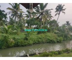 Water front 2 Acre 60 Cents Land for Sale at Ernakulam