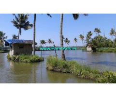 Water front 2 Acre 60 Cents Land for Sale at Ernakulam