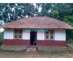 4 Acres Agriculture Land with House Sale near Koppa