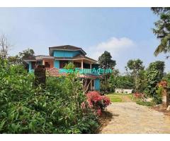2.10 Acre Farm Land with Farm house for sale in Wayanad