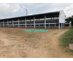 Poultry Farm For Lease with Layer Cage System Dharapuram
