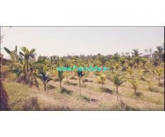 Lake attached 3 Acre 30 gunta agriculture Land for sale near Sira
