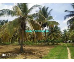 9 Acres Lake attached Farm land for sale near Kunigal