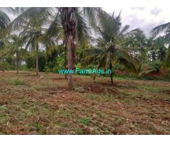 7.5 acre coconut farm land sale in sira near