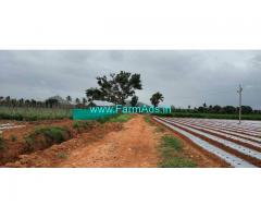 5 Acres red soil fertile farm land for sale at Vemgal, Kolar.