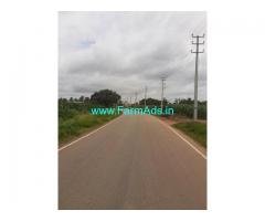 Main road attached 1 acre Agriculture Land for sale @ Maralenahalli
