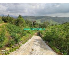 40 cent plot with small old house for sale at Vagamon