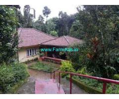 1.75 Acres Farm land with 3 BHK House for sale at Madikeri