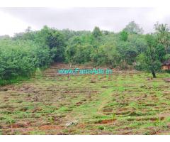 400 Acres Plain Farm land for sale in Chikmagalur