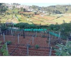 12 Cents farm land for sale in Kotagiri 9 kms from kotagiri town