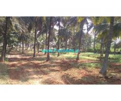 1.20 Acre Coconut Plantation for Sale near Halagur,75km from Bangalore