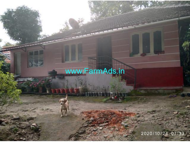 1 Acre coffee estate with house for sale in Balehonnur