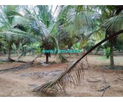 1 Acre Coconut farm land for Sale near South Pollachi