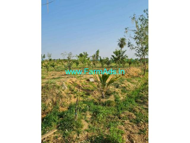 Well developed 3 acres land for sale at Nellahlli village