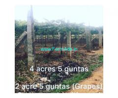 4 acres 5 guntas farm land at prime location Yelhanka