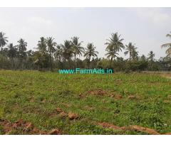 Tar road attached 2.4 acre farm land for sale at Kamaganahalli