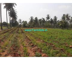 Tar road attached 2.4 acre farm land for sale at Kamaganahalli