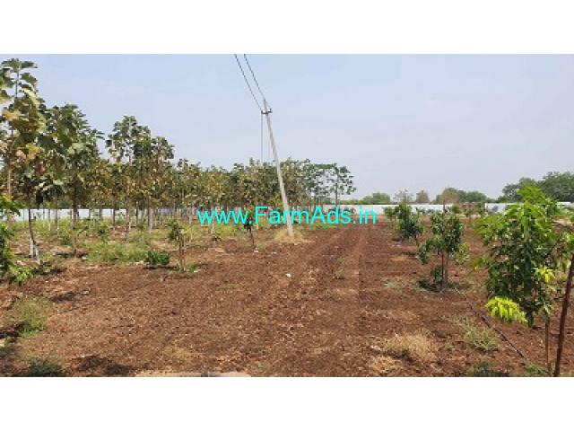 1.5 Acre Teak Farm for sale at Moinabad