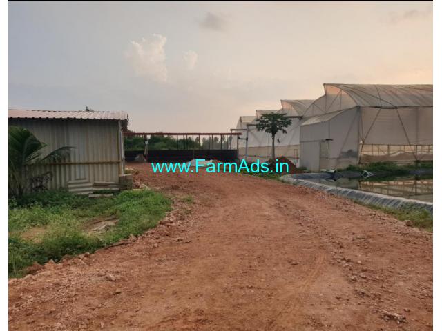 5.5 acres of  full fledged farm  for rent in Devanahalli