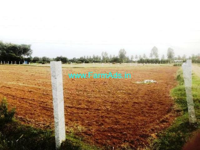 1 Acre 09 Gunta Farm Land for Sale near Kolar Mulabagal NH