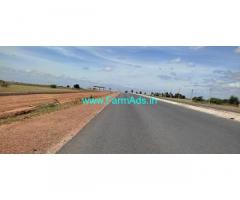 6 acre Land attached to National High way for Sale near Hiriyur