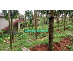 1 acre agriculture land with 2 bhk house for sale at Moodubidri