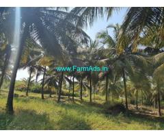 Lake attached 1 acre Agriculture land for Sale 102 kms from Bangalore