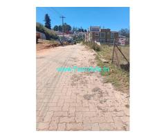 Affordable 26 cents extent of plain land Sale at Ooty
