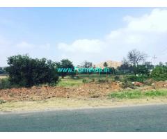 10 guntas land Sale attached to Main Road Manchenhalli Town