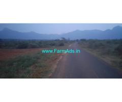 40 Acre patta plain land for sale at Kandamanur